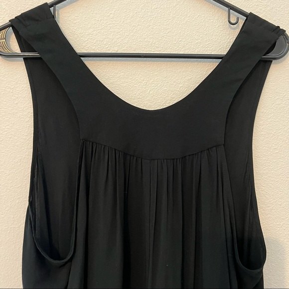 NWT BCBGeneration black VNeck high low tank Small - Picture 7 of 10